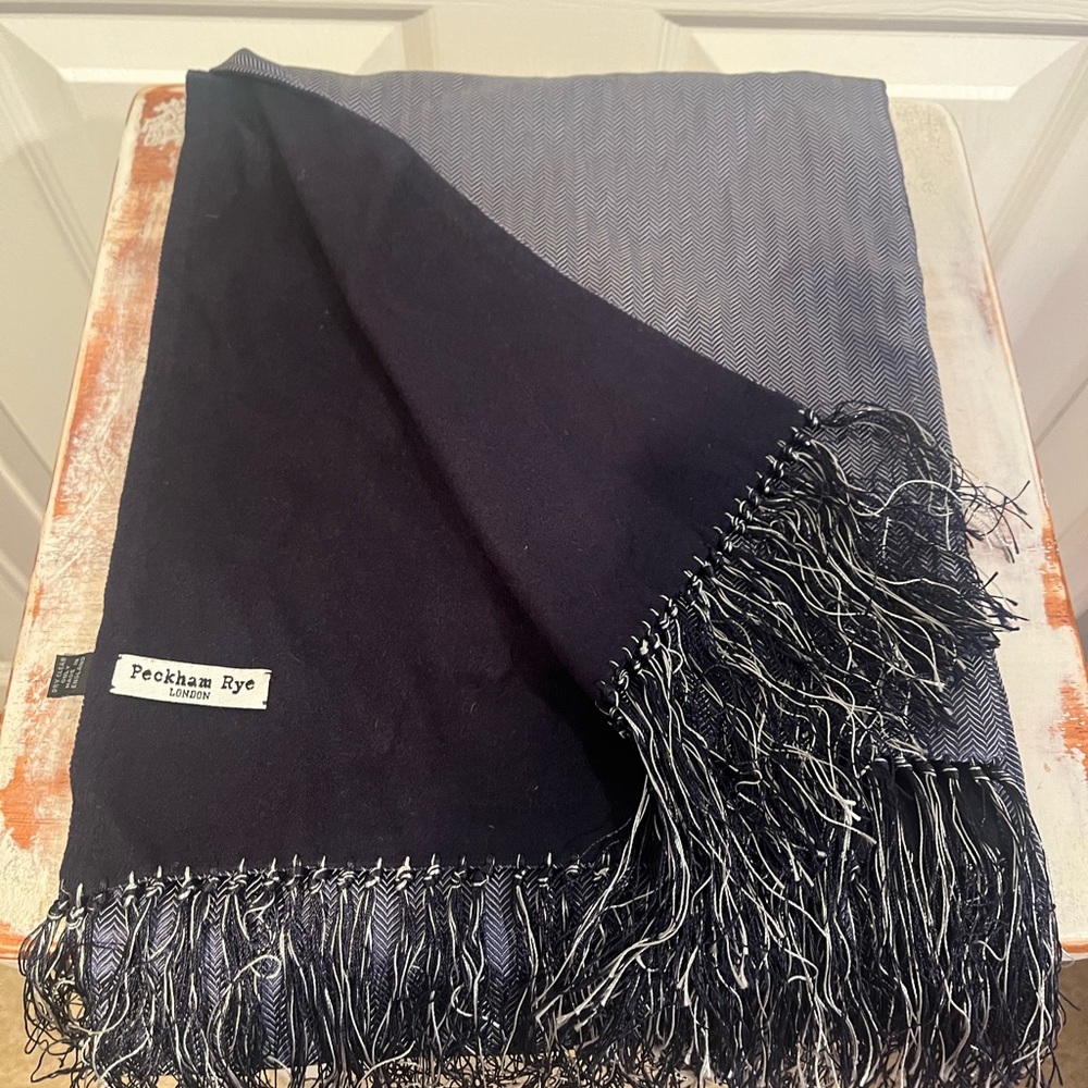 Peckham Rye London 100% silk scarf